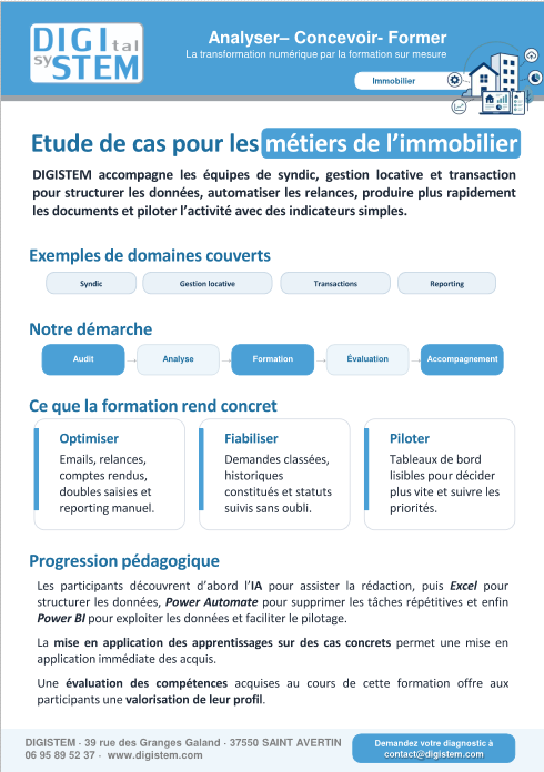 Illustration plaquette d'audit et formation en entreprise